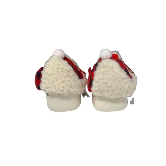 Lumberjack Buffalo Check Marshmallow Hat Set Red Tier Tray Decor Christmas Plaid - Picture 2 of 5